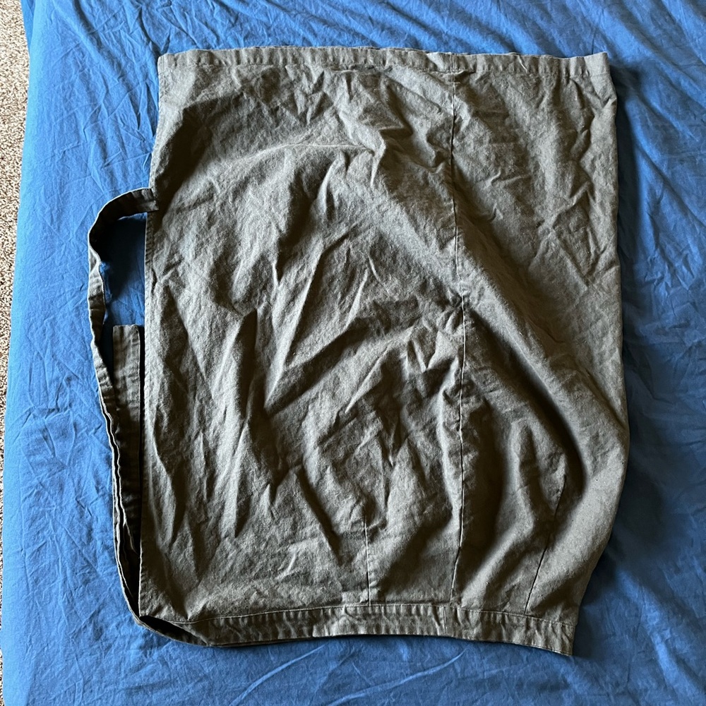 Aurorei wrap skirt in eucalyptus